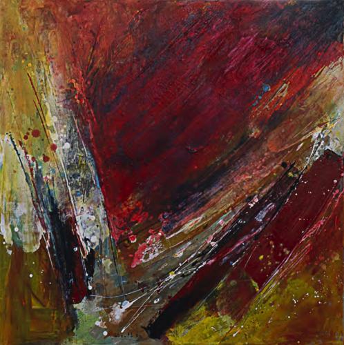 Red Valley
70x70 cm, Acrylic on canvas, 2024